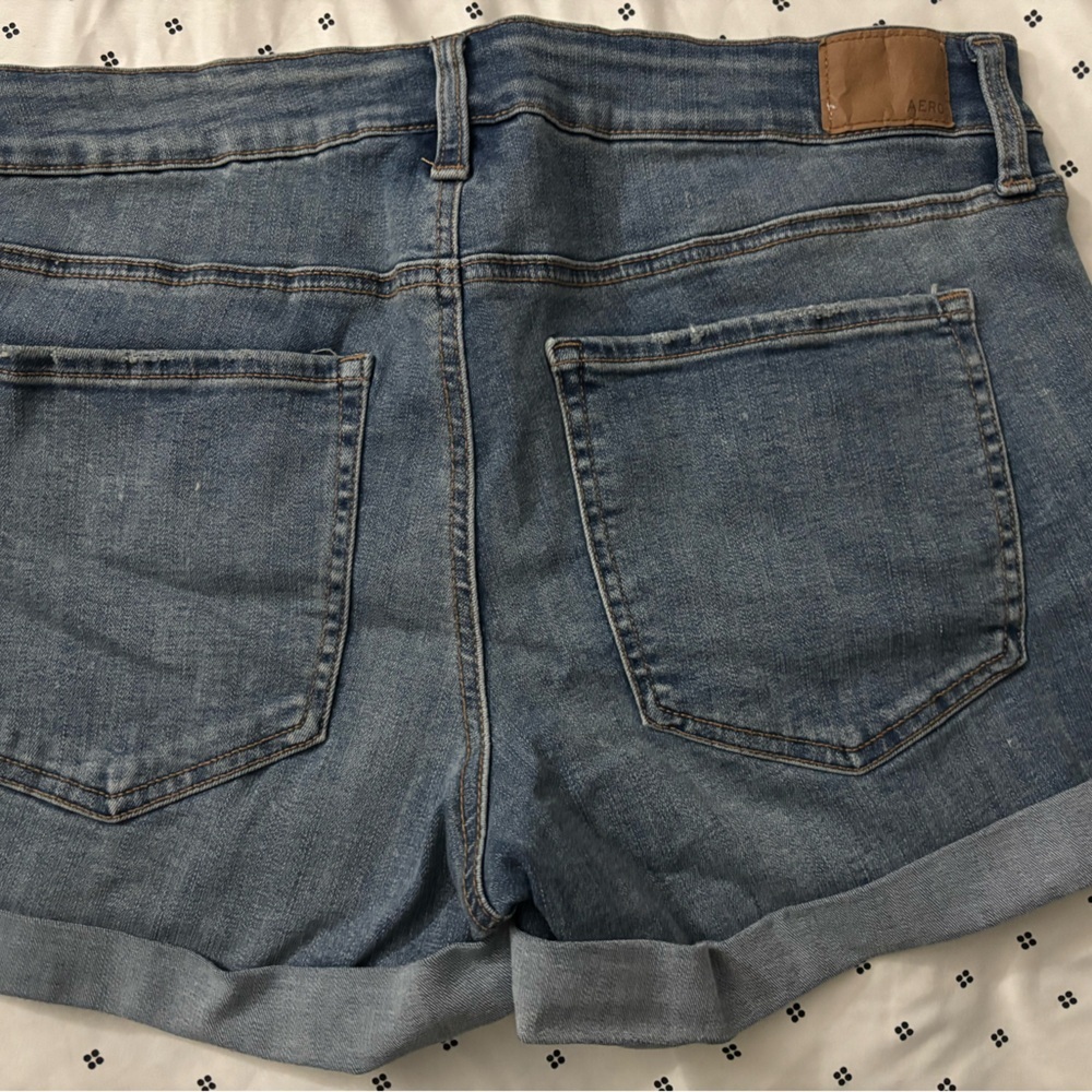Aeropostale Kids Denim Shorts - Blue - Picture 3 of 3